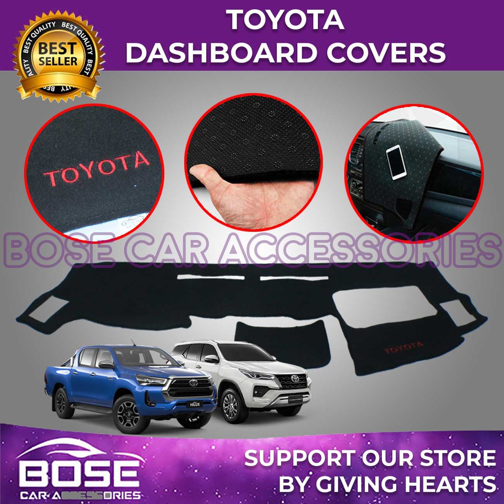 Dashboard Cover for Toyota Fortuner 2005 2015 Dashmat Dash Mat Sun