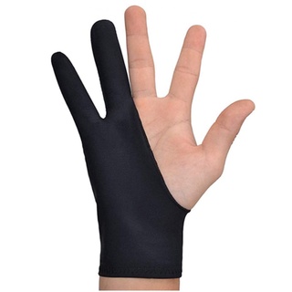 Artist Glove For Drawing Tablet iPad Smudge Guard Two-Finger Reduces ...