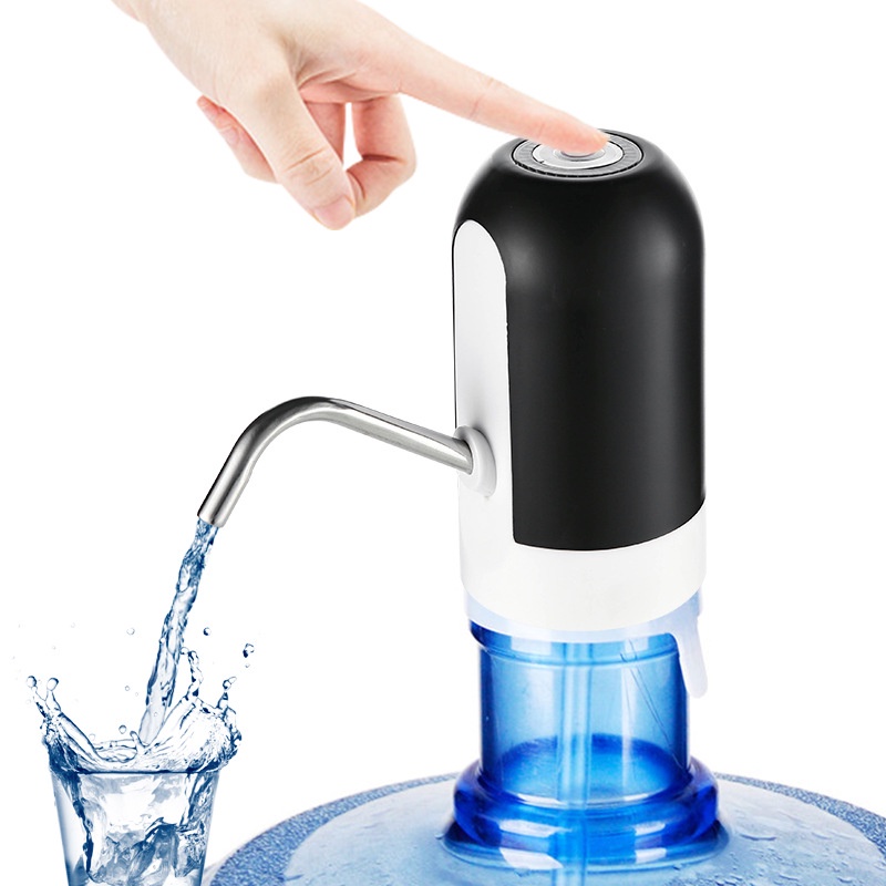 LUCKYU Water Bottle Pump Water Bottle Dispenser USB Charging Automatic ...