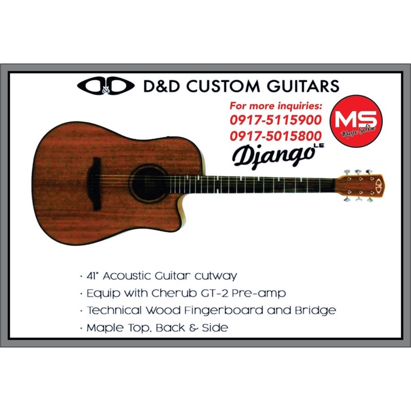 D&d custom guitars deals price