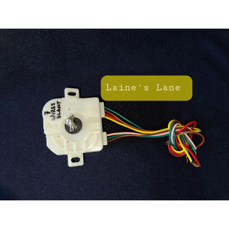 T7D Washing Machine Timer 7 wires SLANT EARS (UNIVERSAL) Shopee