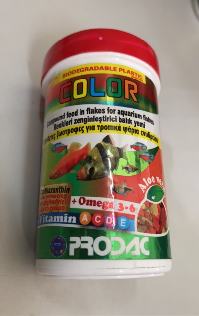 PRODAC COLOR FISH FOOD MADE IN ITALY (20GM) | Shopee Philippines