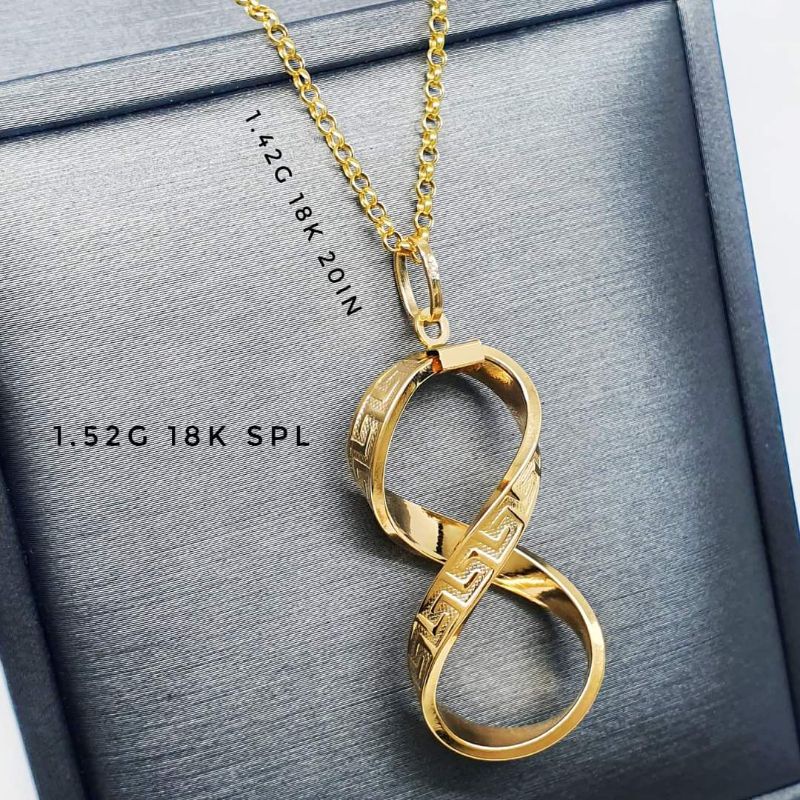 18k Saudi Gold Necklace with Pendant PAWNABLE | Shopee Philippines