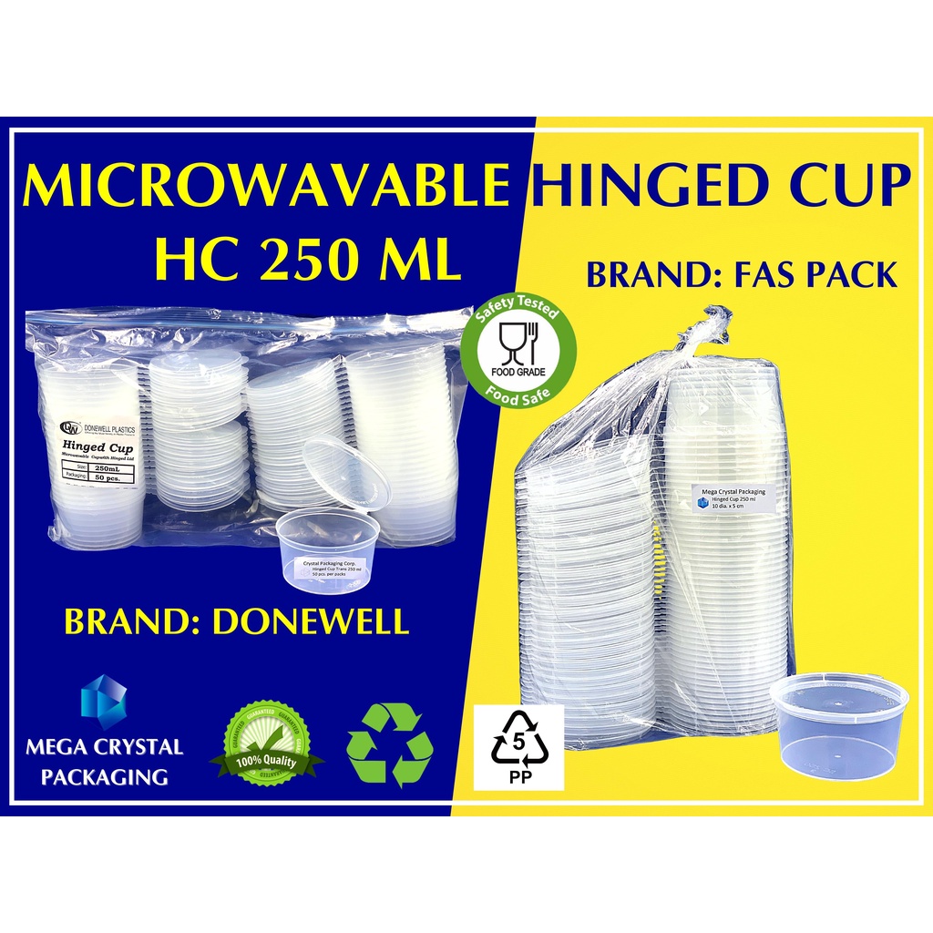 PLASTIC CUP 250ML-50S