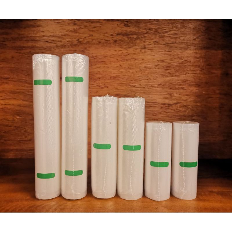 Textured Vacuum Sealer Bag Rolls Microwavable Embossed Commercial