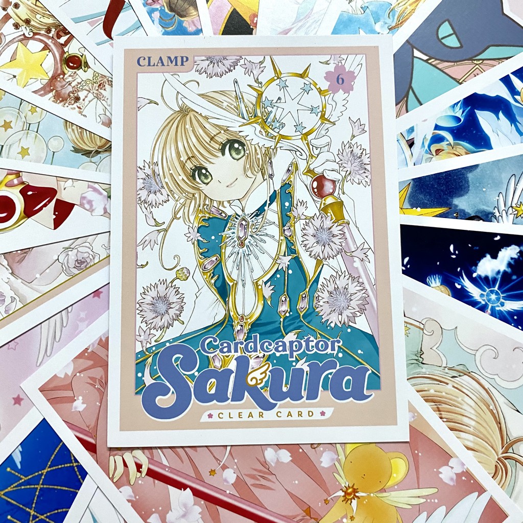 Set Of 20 Sakura Cardcaptor Cardcard Postcards Sakura Card Leader Shopee Philippines