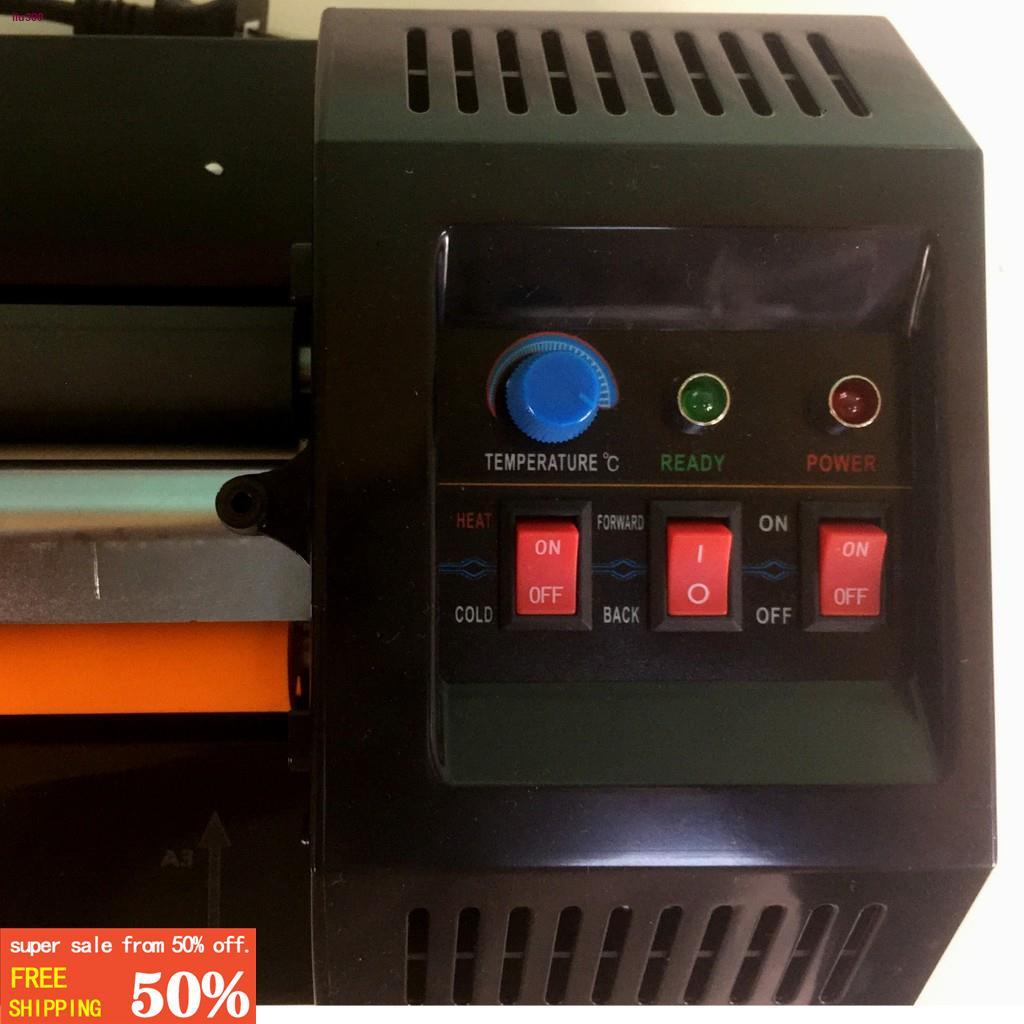 NEW! 330HP A3/A4 Laminator Laminating Machine HOT/COLD/ REVERSE Heavy