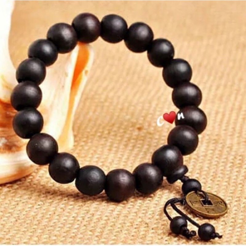 Buddhist on sale wooden bracelet