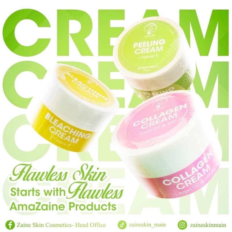 Zaine Skin Creams 10g (up to 20 off) Shopee Philippines