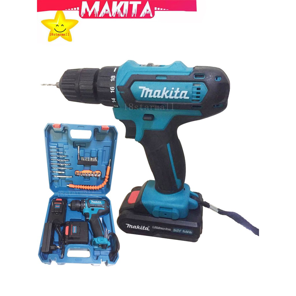 Makita 24v cordless deals drill