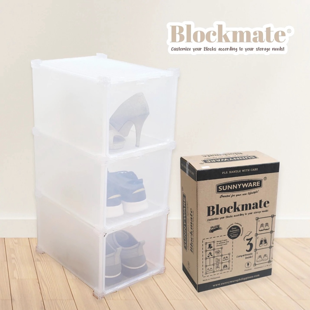 A-Mart Sunnyware Blockmate ® 1 Set (3 Compartments) Organizer Blocks ...