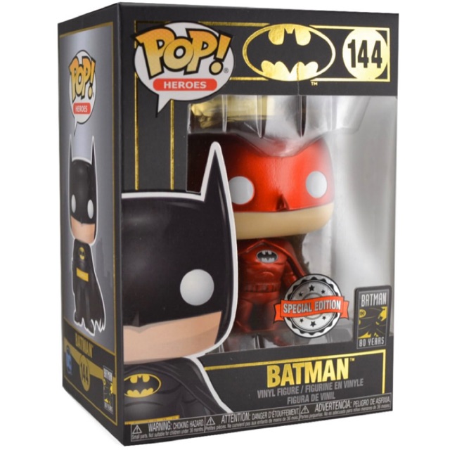 Funko Pop Red Suit Batman 80th Anniversary Special Edition, Free Boss  Protector | Shopee Philippines