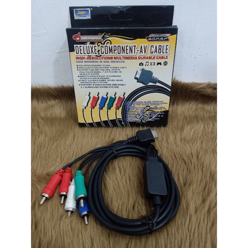 PSP Go DragonPro Component AV Cable & Regular AV Cable Shopee Philippines