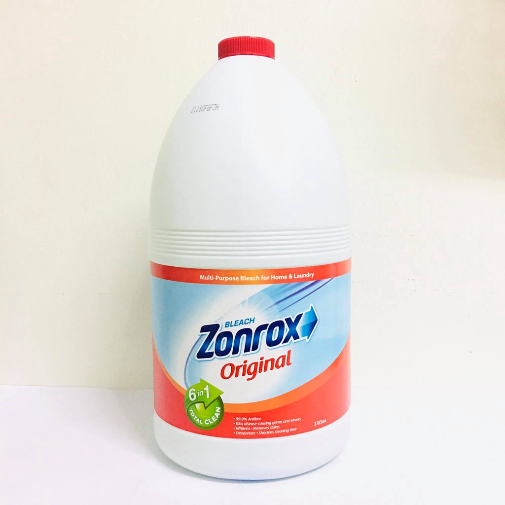 Zonrox Bleach Original (1 gallon) Shopee Philippines
