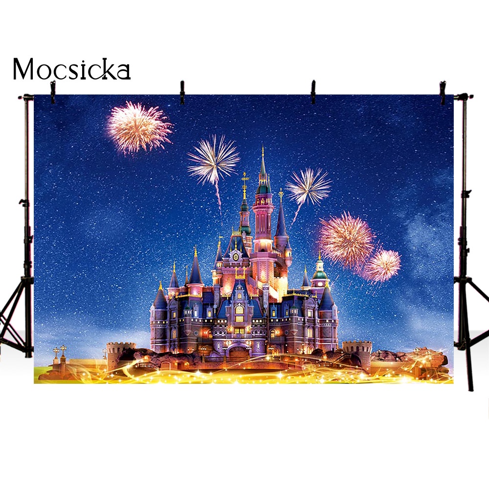 Backdrop for Photography Castle Pink Kids Studio Princess Birthday Girl ...