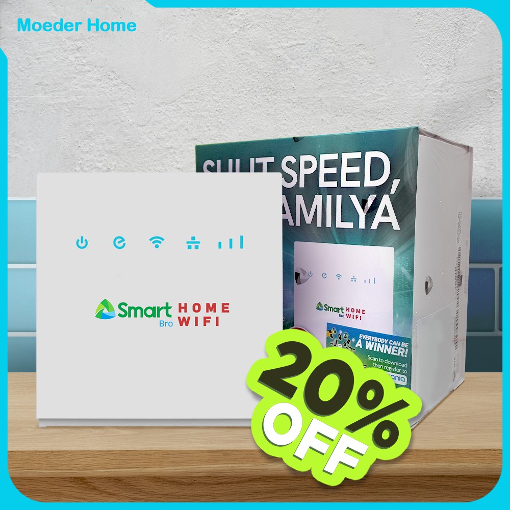 Smart Home Prepaid Wifi - LTE - FREE 10GB Data (Ships from Cebu ...