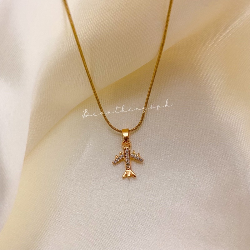 Kpop Bts Series Collection Necklace 18k Gold Jewelry With Free Box Tala Inspired Shopee 7633