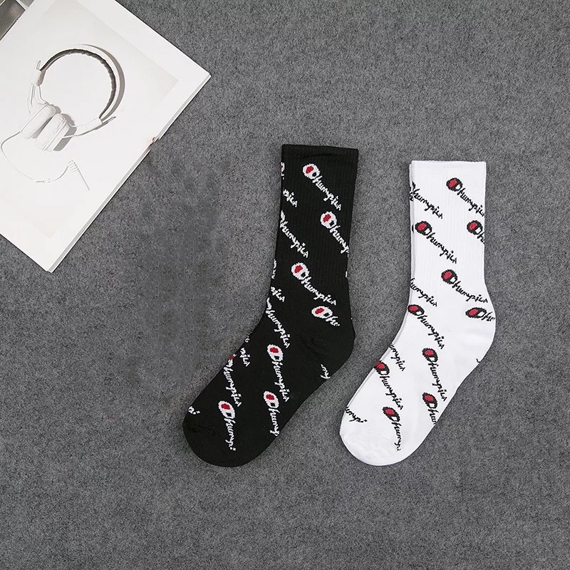 Champion all outlet over print socks