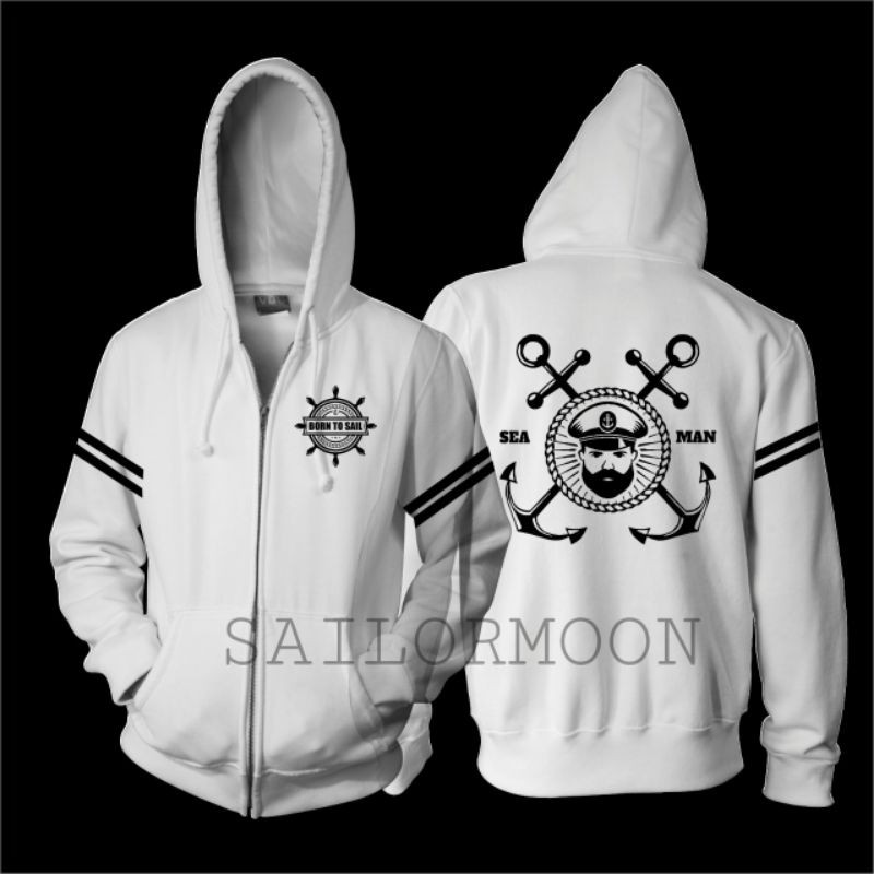 Sailor JACKET ANCHOR JACKET ANCHOR JACKET CUSTOM Screen Printing JACKET ...