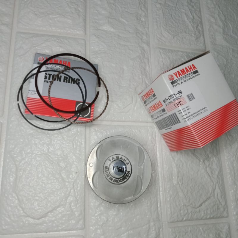 Yamaha Genuine Piston / Piston Ring HIGH COMPRESSION Aerox / Nmax / R15 ...