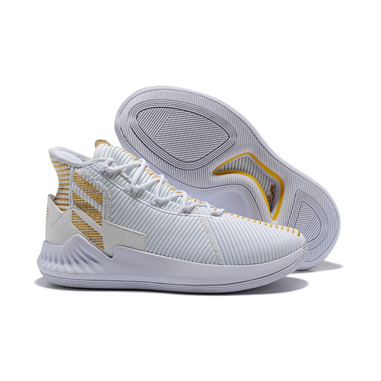 D rose hot sale shoes white