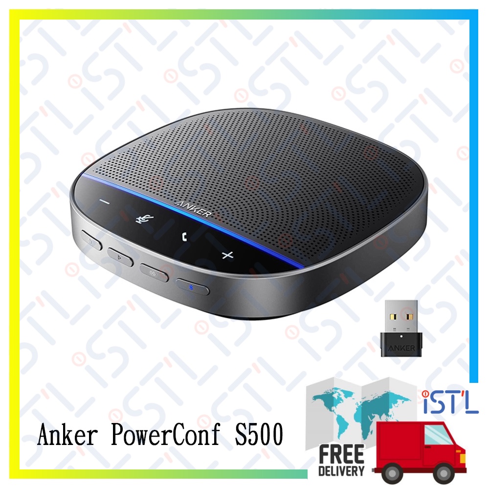 Anker PowerConf S500 Speakerphone With Zoom Rooms Certification USB-C ...