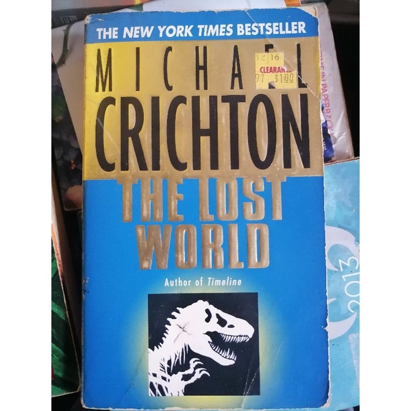 Michael Crichton | The Lost World | Jurassic Park Part 2 | Preloved ...