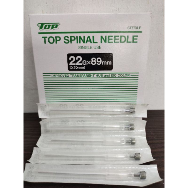 Top Spinal Needle (G18,19, 21, 22, 23, 25,27) Shopee Philippines
