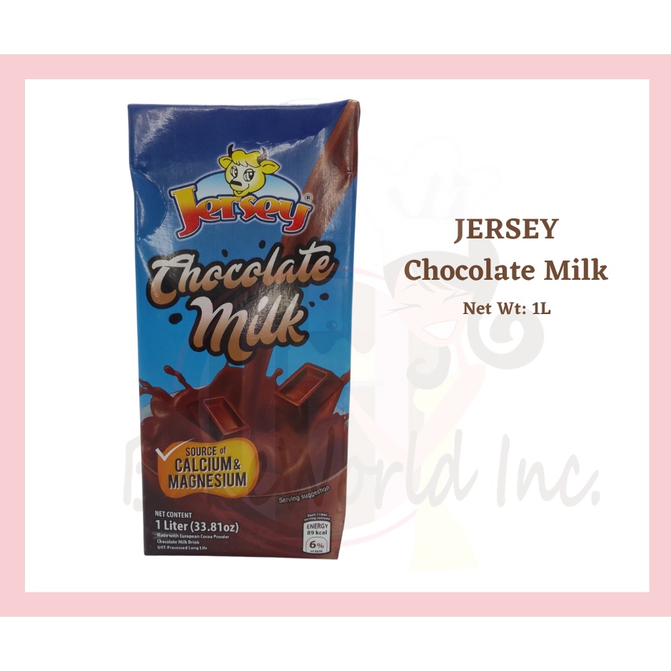 JERSEY Chocolate Milk 1L Shopee Philippines