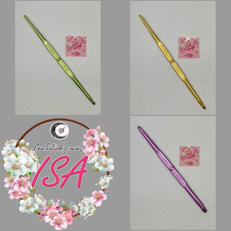 ORIGINAL: Sorbet Tulip Double Ended Crochet Hooks from Japan