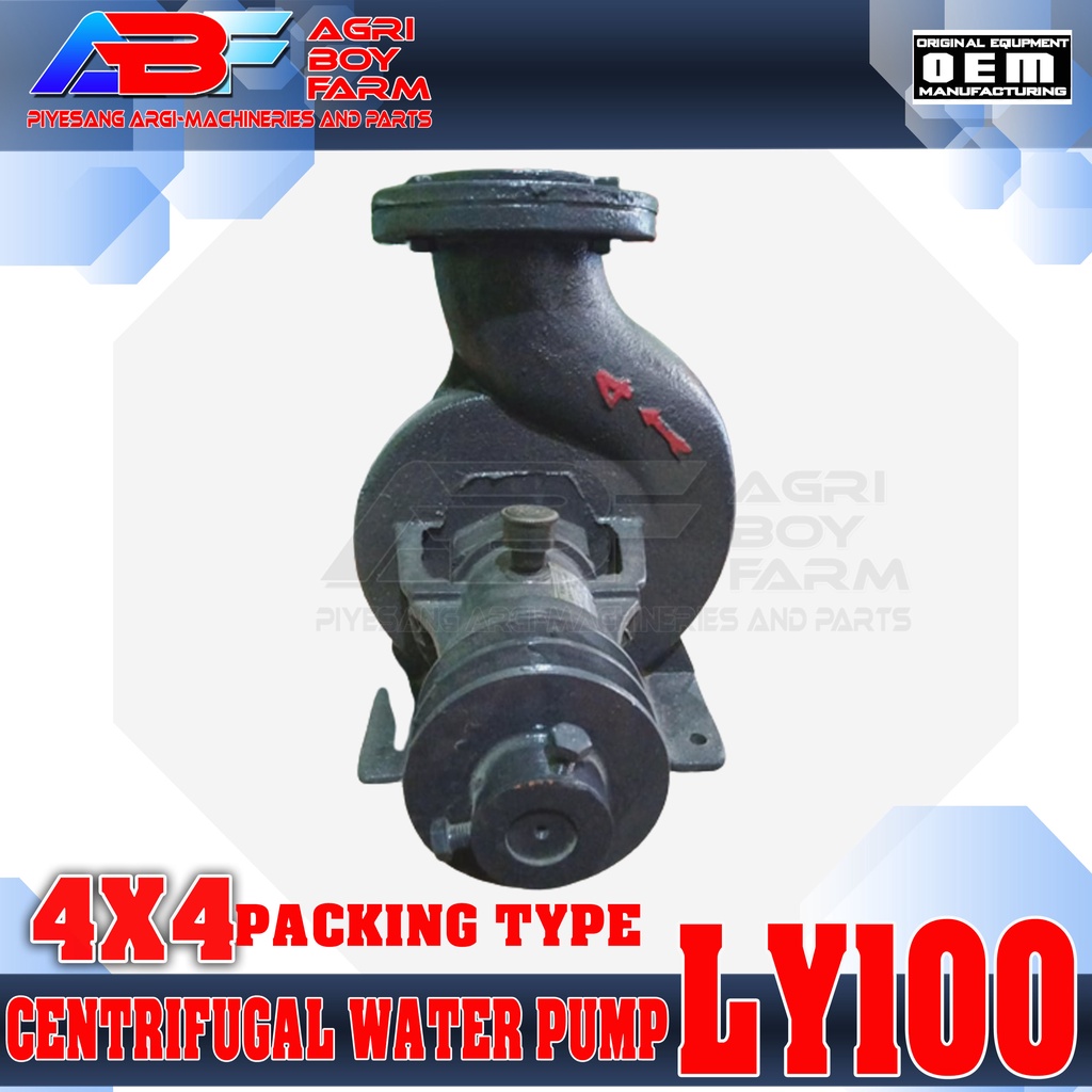 Centrifugal Water Pump LY100 4 X 4 Packing Type / Mechanical Type ...