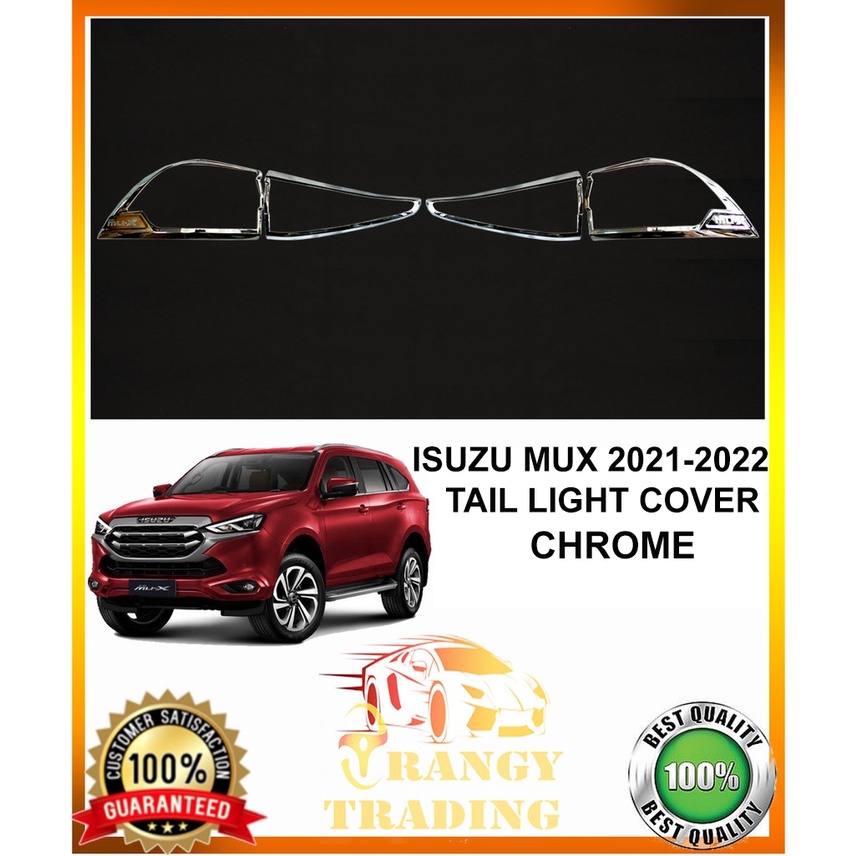 All New Isuzu MUX 2021 to 2023 Taillight cover chrome 2022 Tail light ...