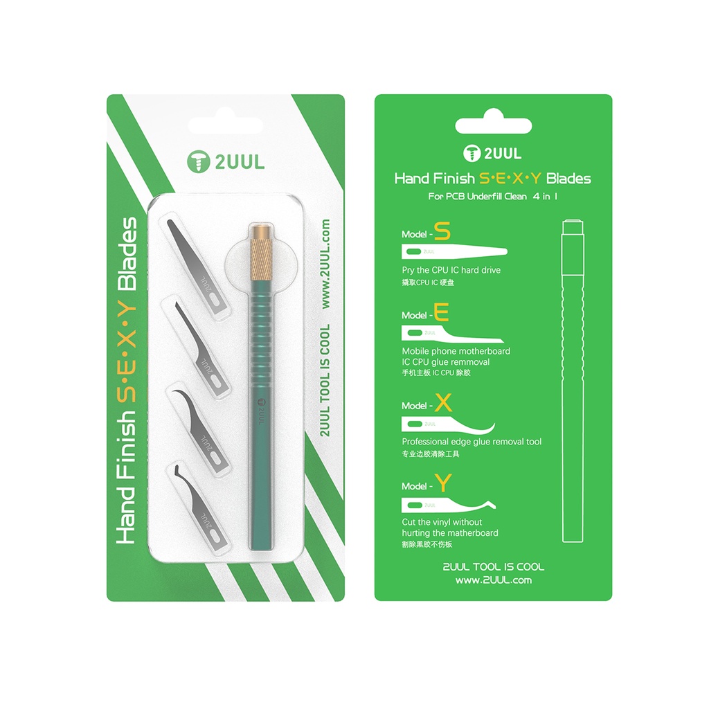 2UUL Hand Finish Sexy Glue Remover for Pcb Motherboard BGA Chip Glue