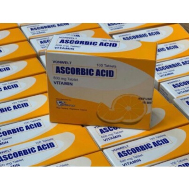 Vitamin C Ascorbic Acid Vonwelt Tablets Shopee Philippines