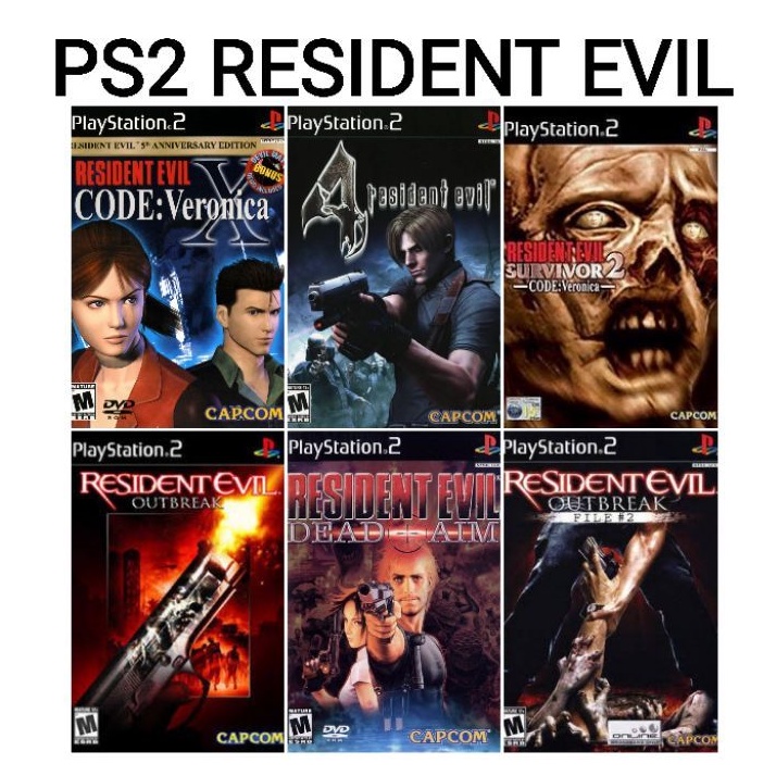 Resident evil sale ps2 games