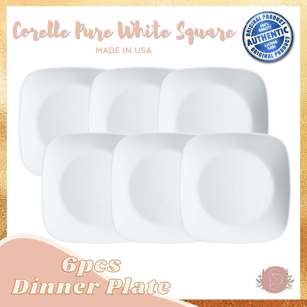 CORELLE Delano Marble Simple Lines Winter Frost CIty Block Country