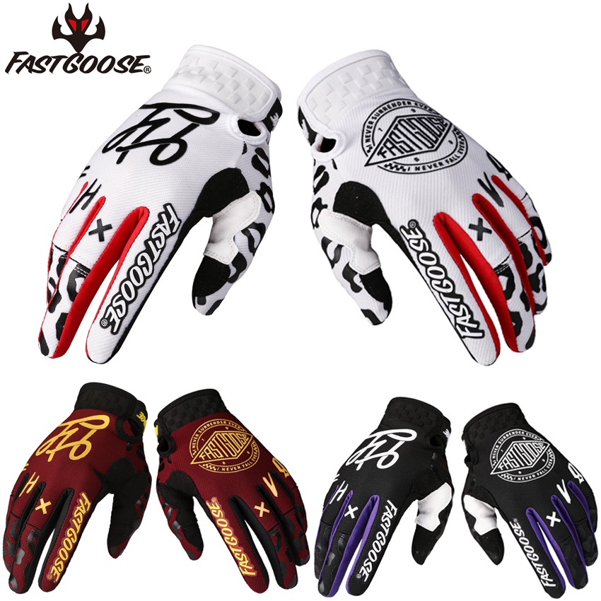 FASTGOOSE 2023 touch screen glove special-shaped pattern three-color ...
