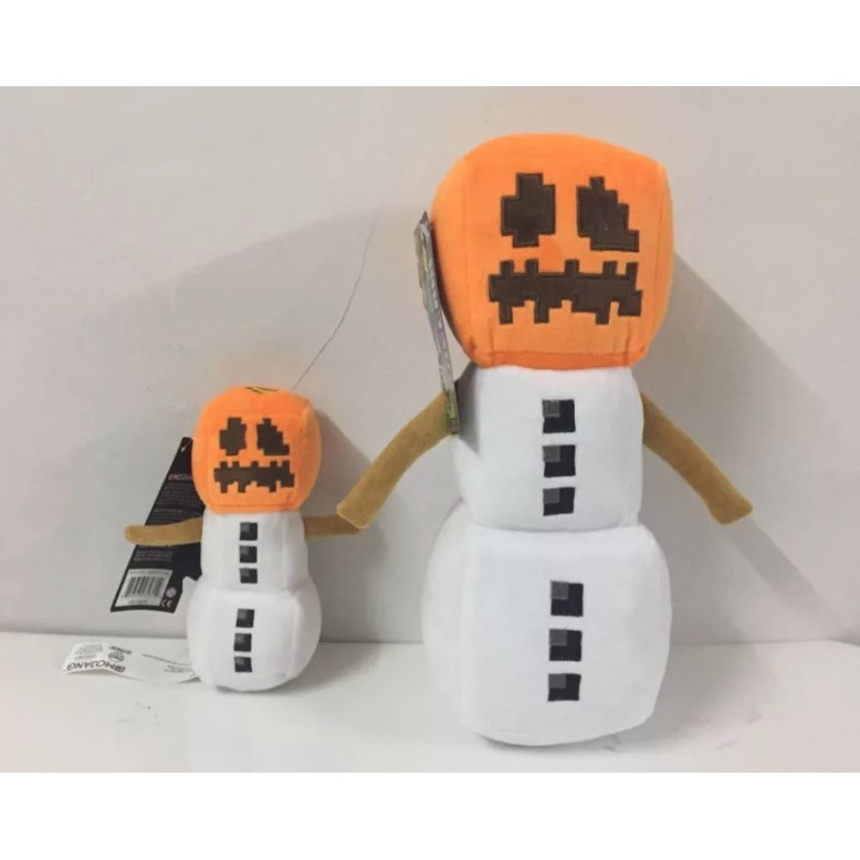 Minecraft 17cm Snowman Stuffed Animal | Shopee Philippines