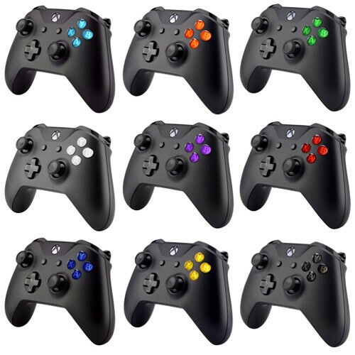 X XBOX ONE Handle Case Ten Colors ABXY Transparent Full Set Button ...