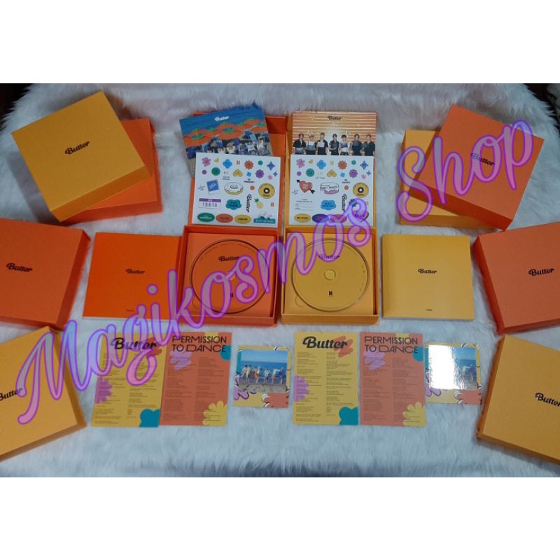 BTS Butter Unsealed (No Photocards, No Message Card, No QR code ...