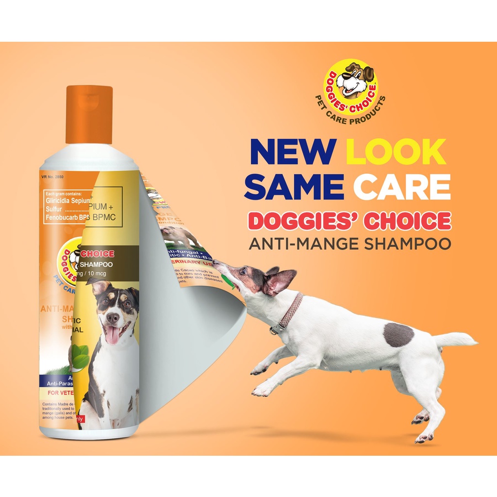 Medicated shampoo for store mange