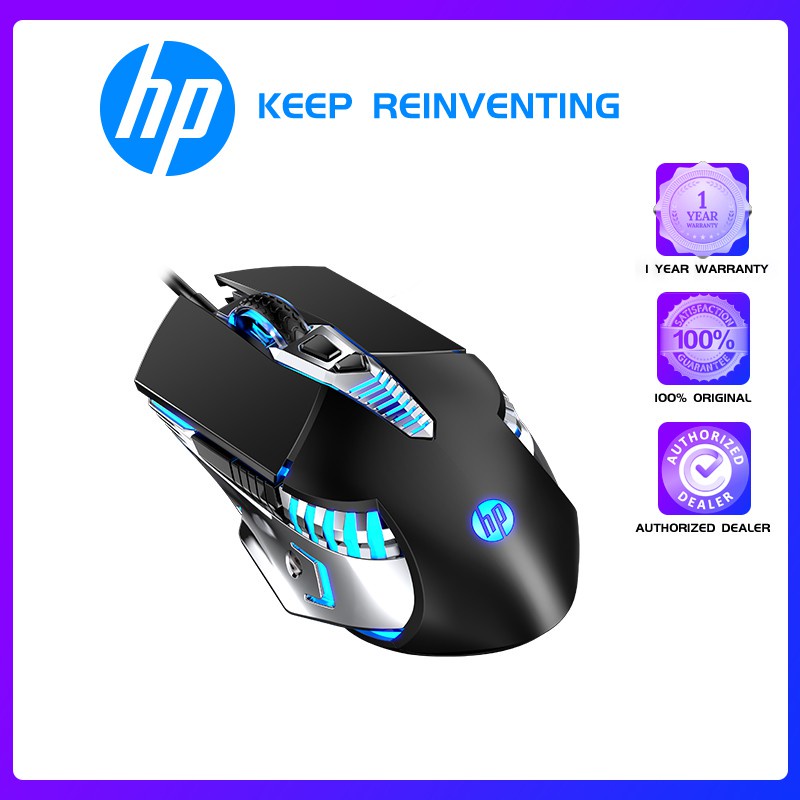 RK ROYAL KLUDGE Hp G160 Wired Gaming Mouse USB Macro Programming Game