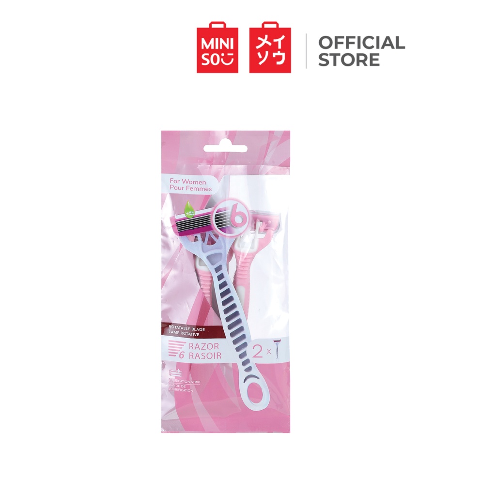 Miniso Women'S SixLayer Razor ?2 Pcs) Shopee Philippines