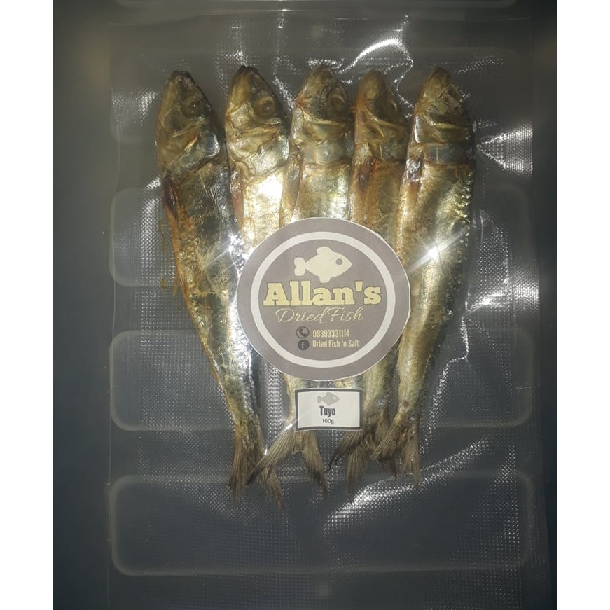 Dried Fish Tuyo 100g | Shopee Philippines