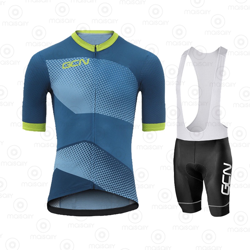GCN Cycling Jersey Set MTB Uniform Bike Clothing GCN Bicycle Wear