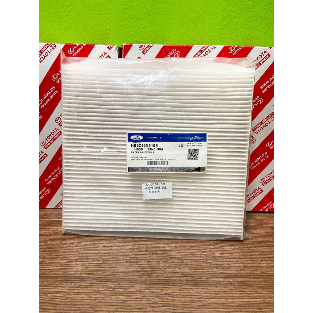 Airconditioning filter, Ford Ranger air conditioner, Mazda BT50