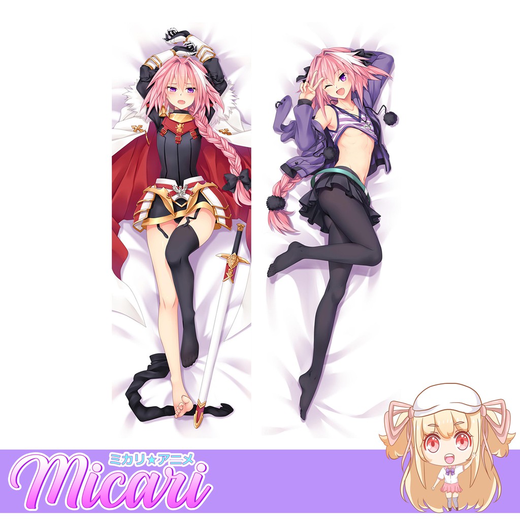 Micari Fate FGO Astolfo Kiyohime Anime Dakimakura Half Dakimakura Life Size Pillow Case Body Pillow Shopee Philippines