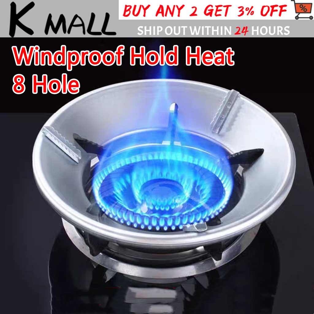 Windproof High Efficiency Gas Stove Energy Saving Cover Heat Insulation