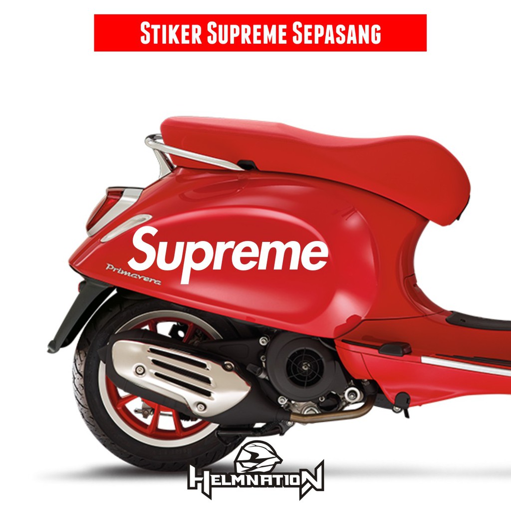 Supreme sticker clearance cost