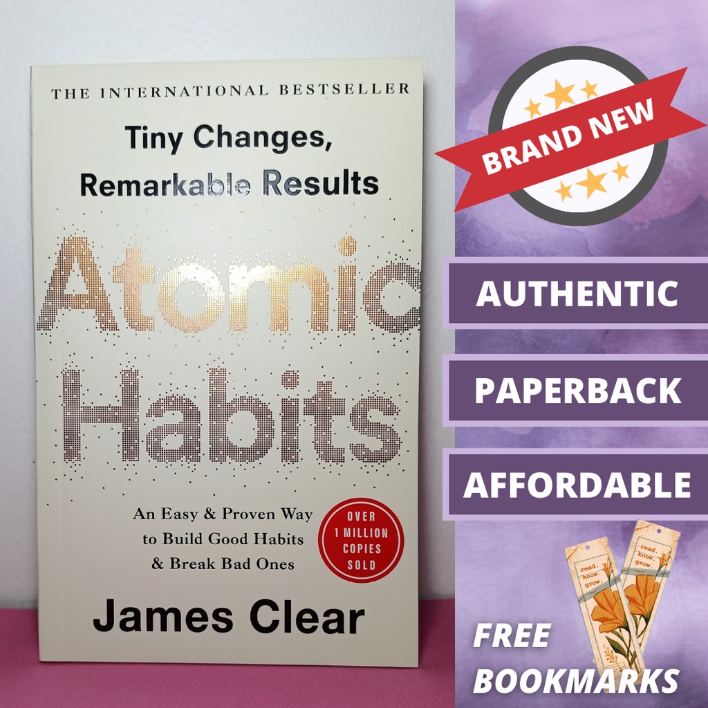 ATOMIC HABITS BY JAMES CLEAR [Authentic and Brand New] | Shopee Philippines